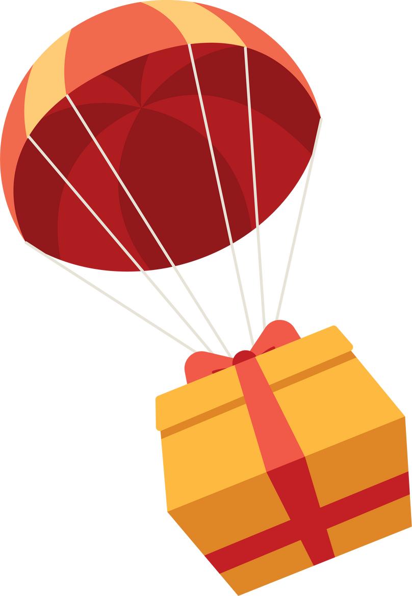 Gift Airdrop on White