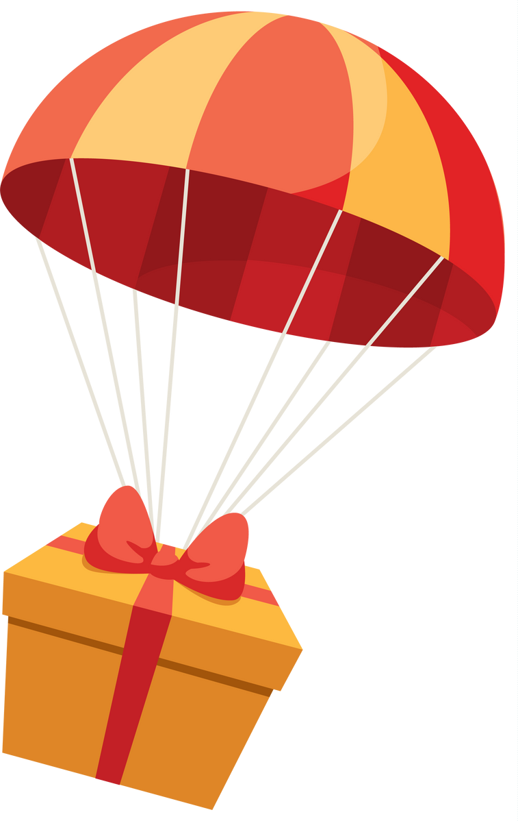 Gift Airdrop on White